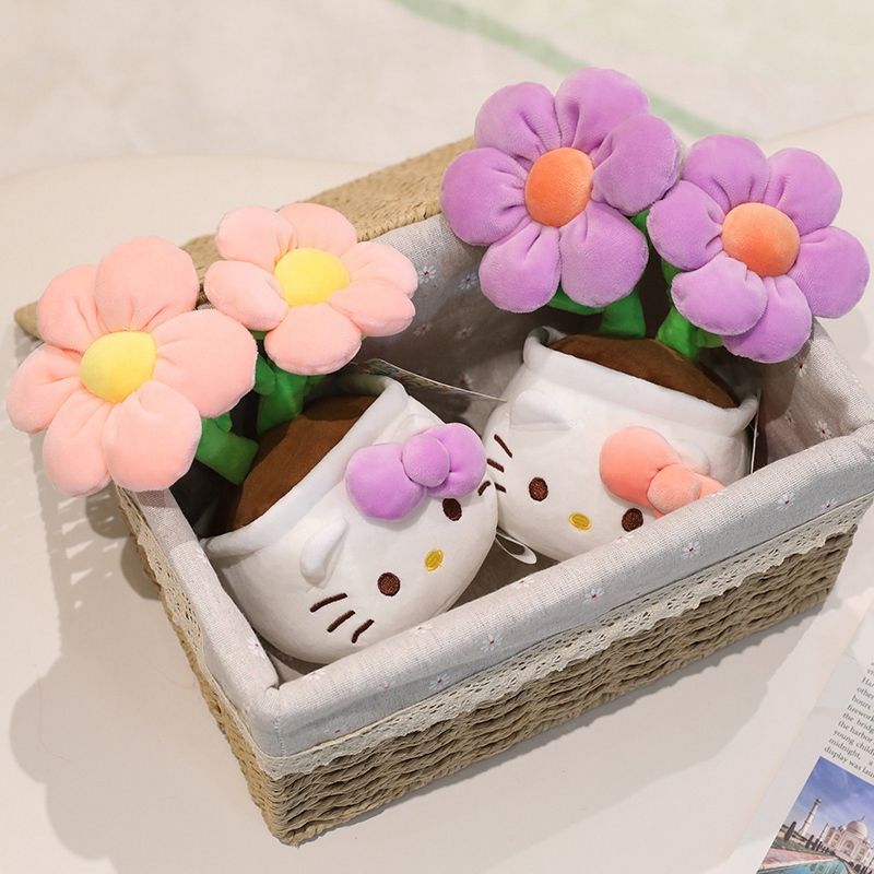 Plant Pot - 23 cm authentiek met label Hello
