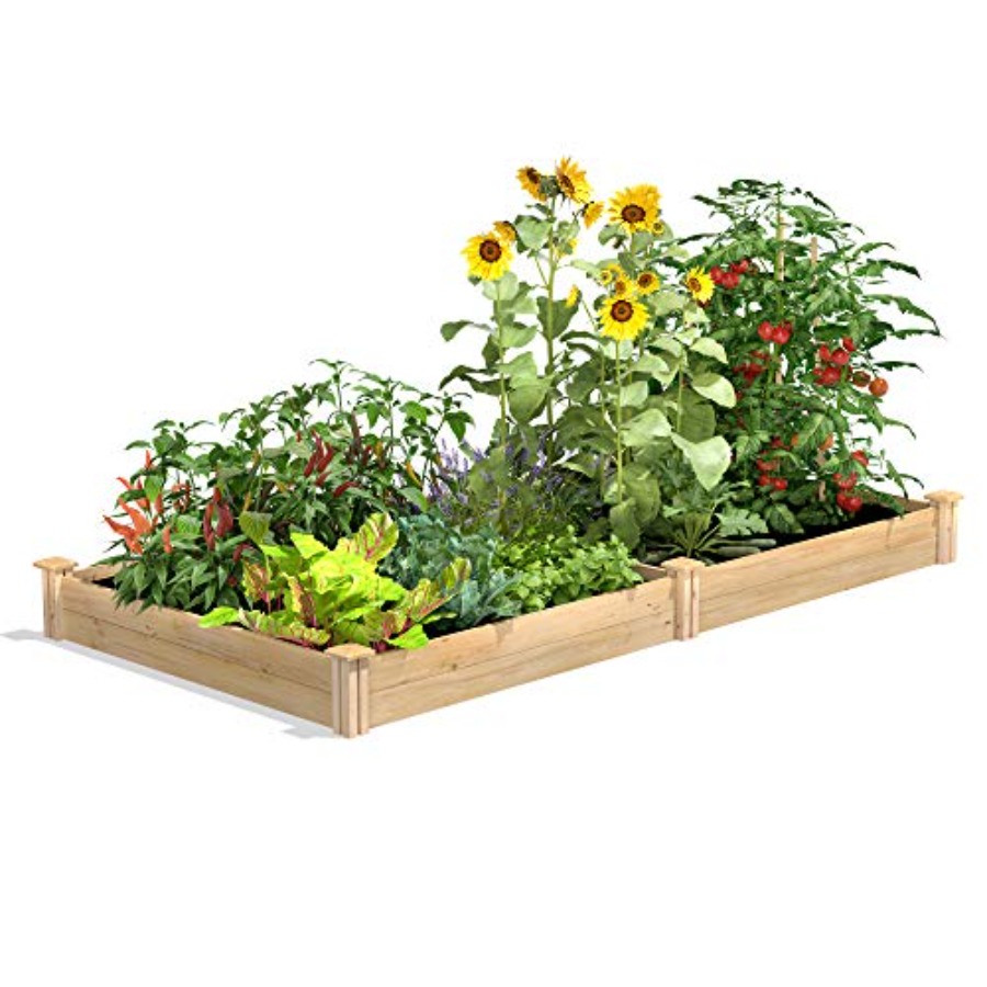 Raised Garden Bed - Verhoogd tuinbed voor buitengebruik, gemaakt van