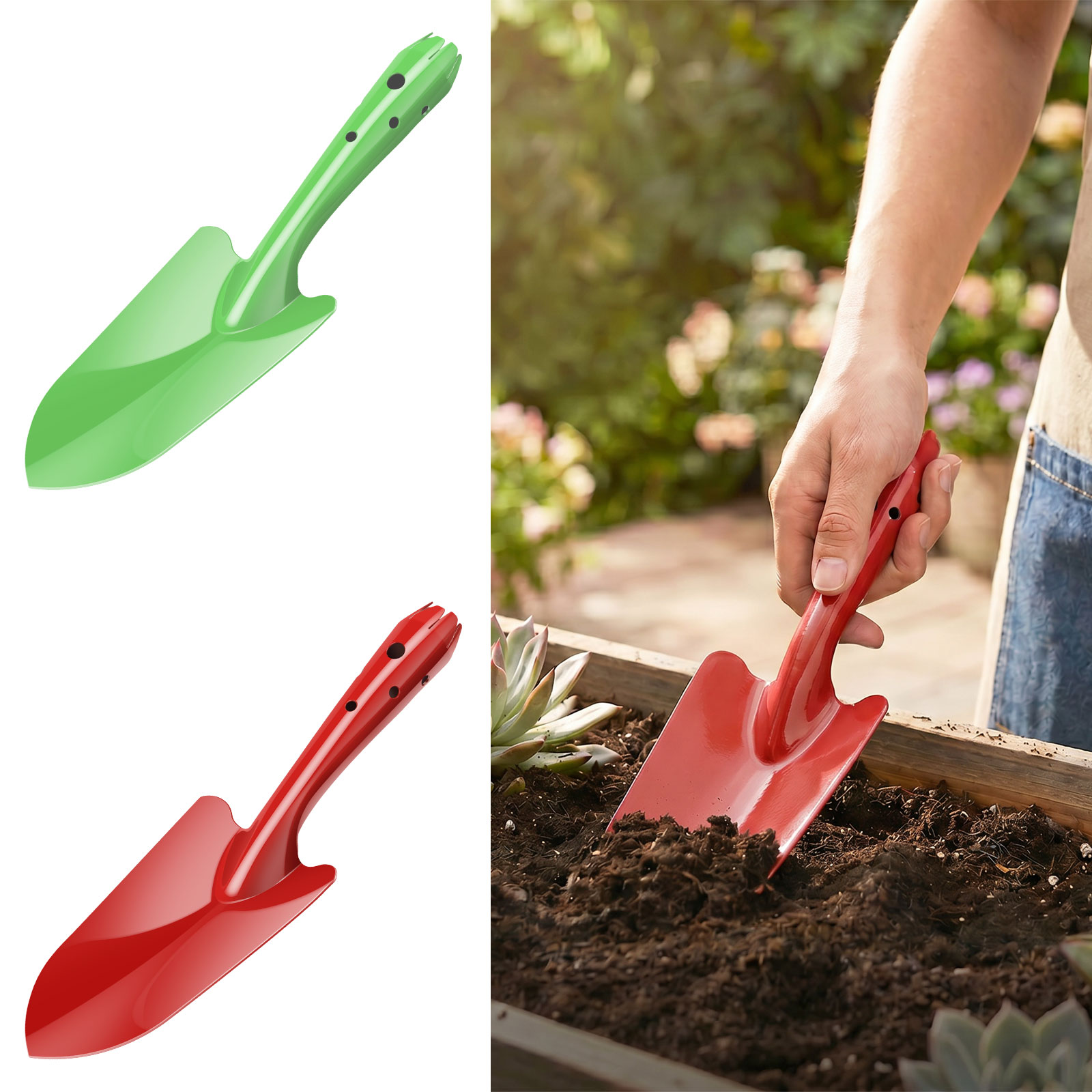 Trowel Garden Tools - Tuinschepje Roestbestendig metalen tuinschep Klein tuingereedschap