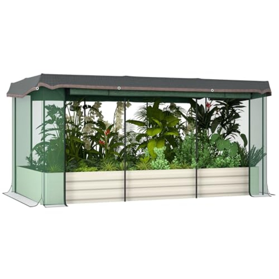 Raised Garden Bed - 7,3 x 3,4 x 1 ft