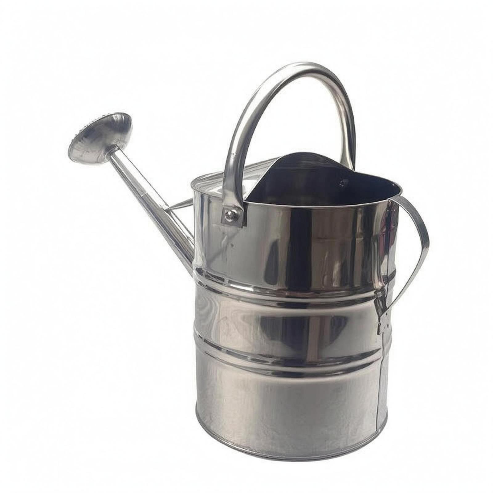 Watering Can - Tuinbloemen gieter van roestvrij staal, stevige
