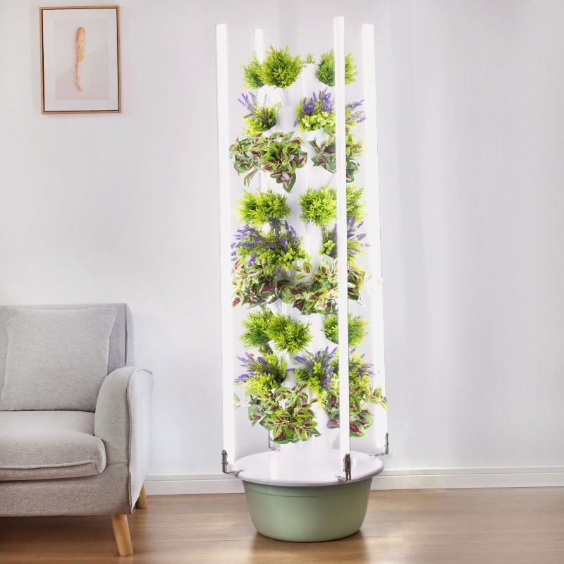 Vertical Planter - Met Led Grow Light Space Tree