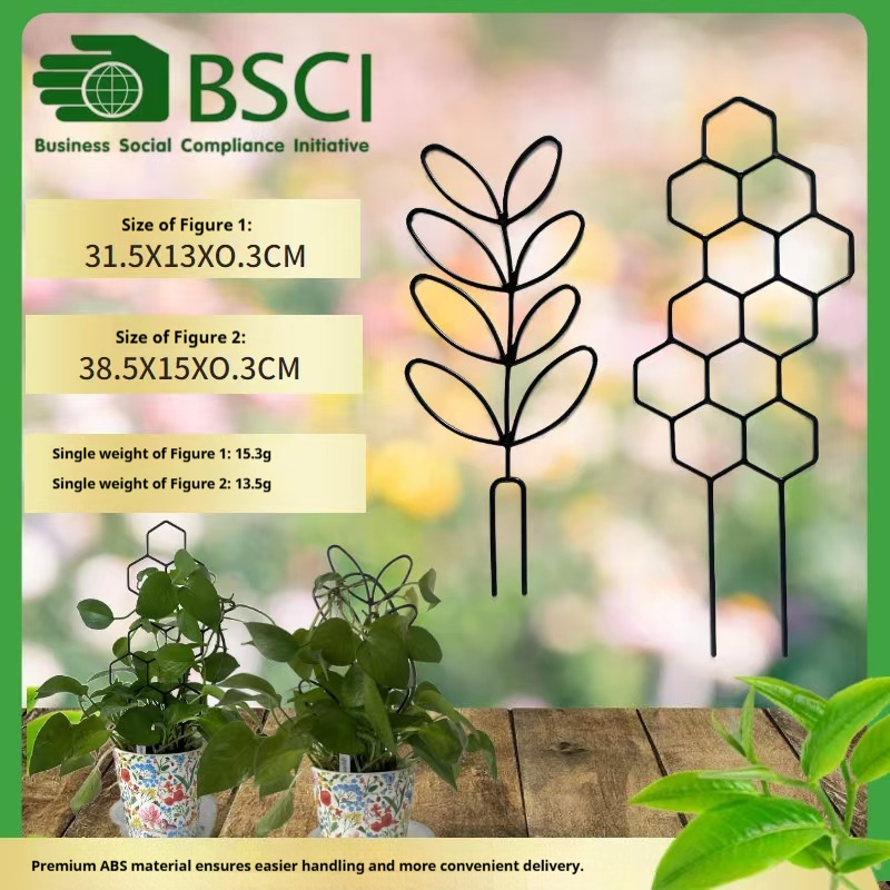 Indoor Herb Garden - 1PC honingraatdesign plantenrooster, roestvrij kunststof ondersteuning