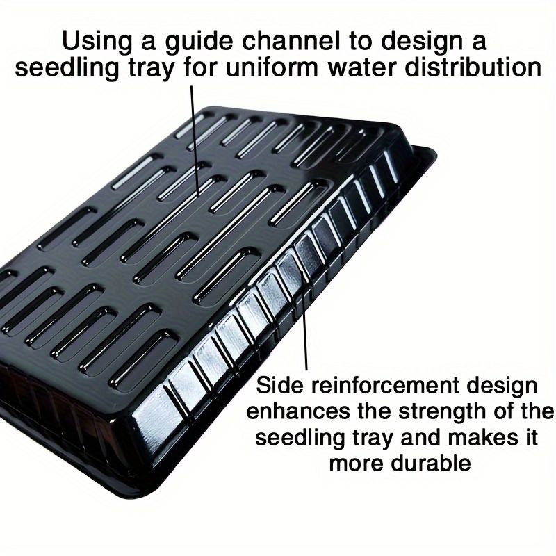 1Pc Duurzaam Zwart PET Plastic - Seed Starter Tray recensie en prijs