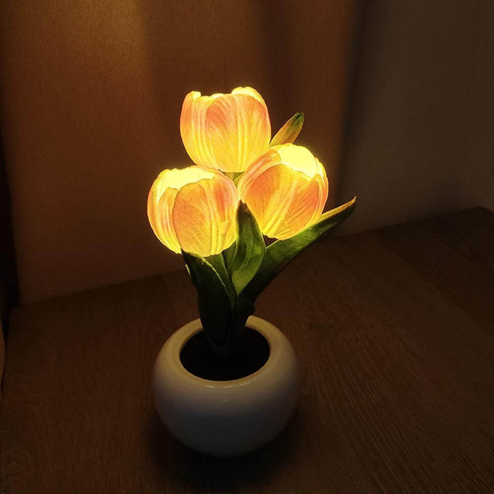 9x22cm Tulpentafellamp op batt - Plant Pot recensie en prijs