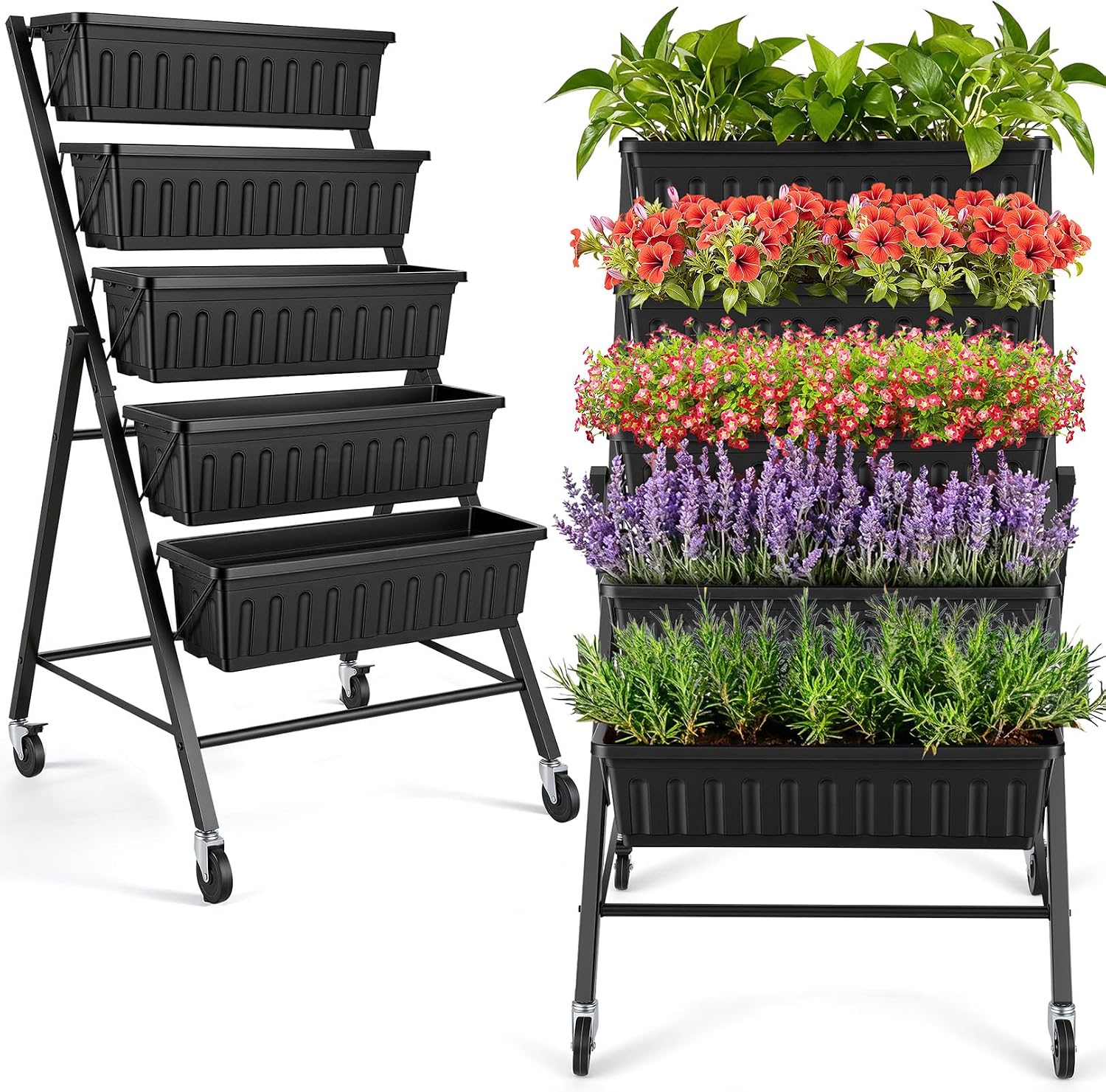 Verticale verhoogde plantenbak - Indoor Herb Garden recensie en prijs