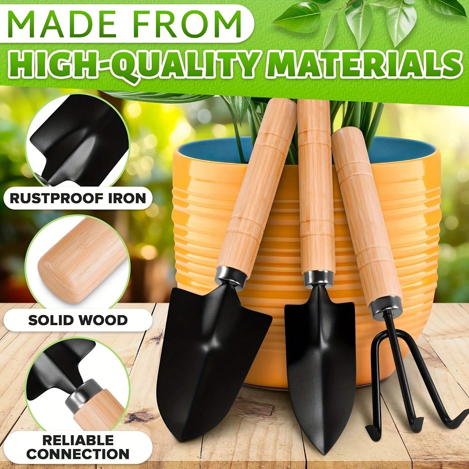 3PC/1Set Mini Tuingereedschap  - Indoor Herb Garden recensie en prijs