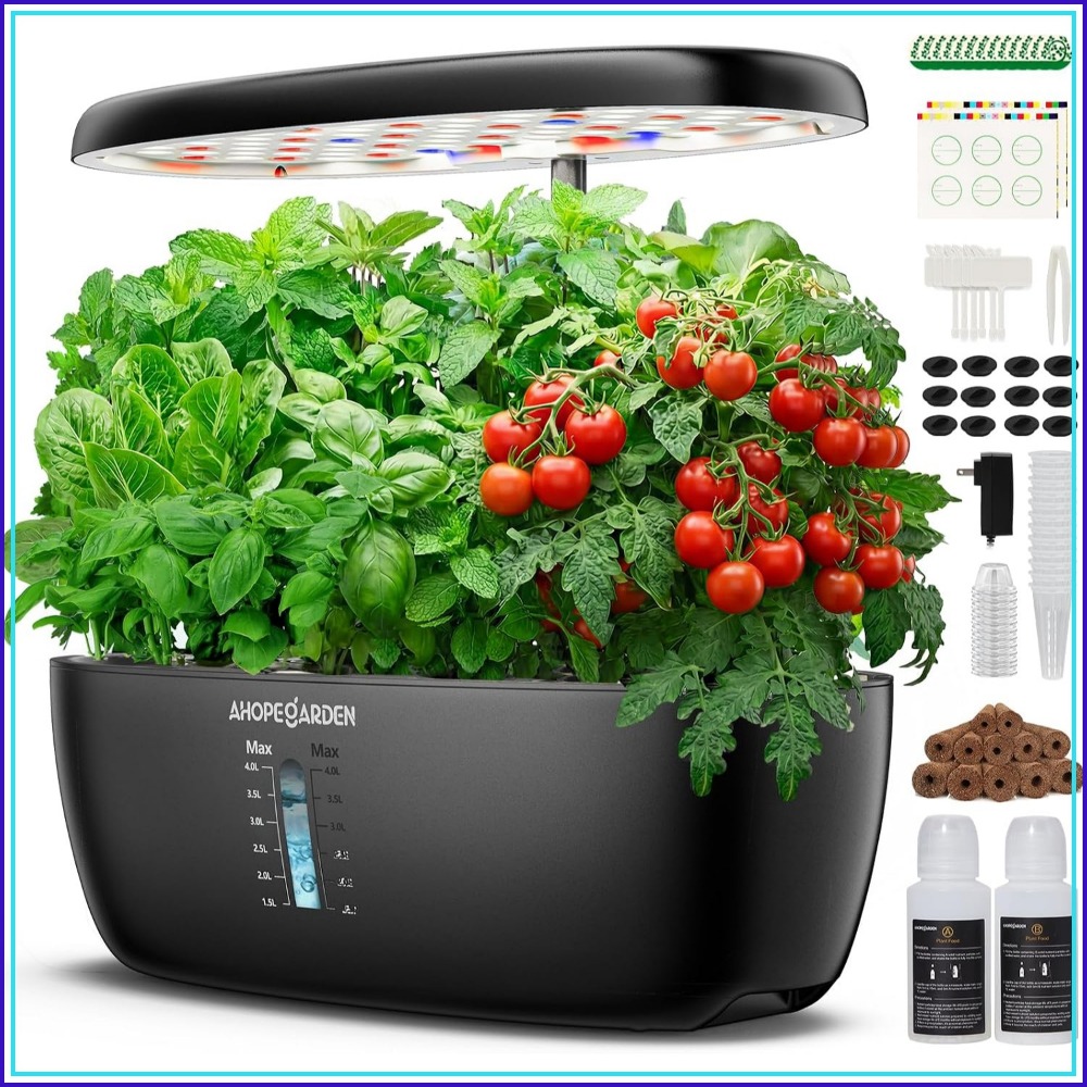 12-pods hydrocultuur tuin met  - Indoor Herb Garden recensie en prijs
