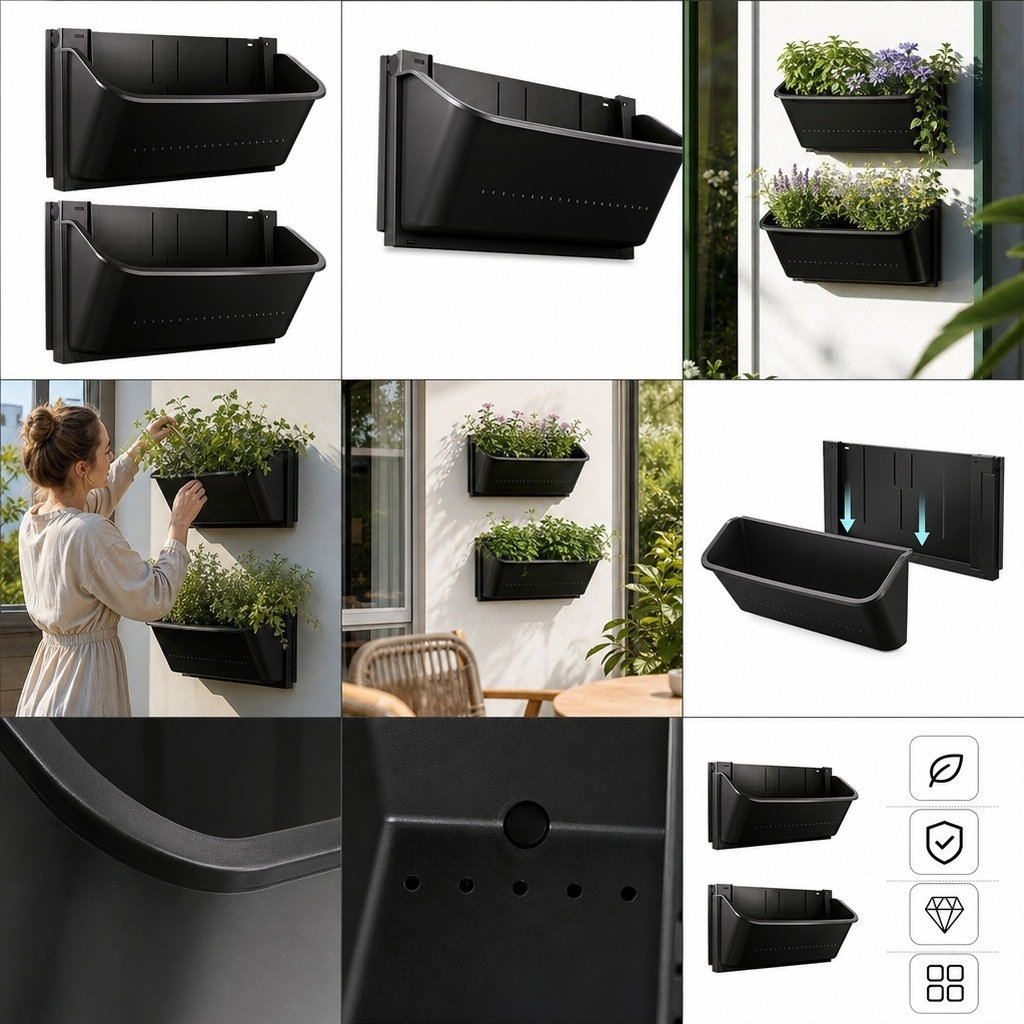 2 stuks wandplantenbakken, ver - Vertical Planter recensie en prijs