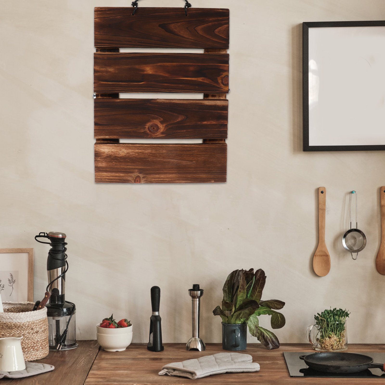 Massief Chinees houten beugelb - Vertical Planter recensie en prijs